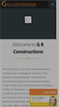 Mobile Screenshot of grconstructions.co.in